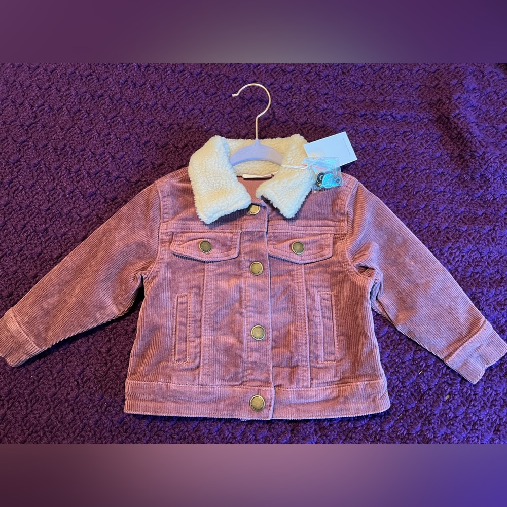 NWT Jamie Kay cord Jacket - Rose Taupe